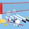 Набор детский DFC для игры в бадминтон, волейбол и теннис Goal238A - фото 108540