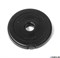 Диск пластиковый Lite Weights 1080LW 26мм 0,5кг, черный - фото 110788