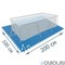 Защитный коврик-пазл (набор из 8 шт, 50x50х1 см) Intex 29081 - фото 113101