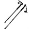 Палки для скандинавской ходьбы (черная) до 1,35м Телескопическая F18435 - фото 114558