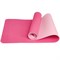 Коврик для йоги ТПЕ 183х61х0,6 см (розовый/светло розовый) (B34416) TPE6-A - фото 116030