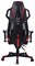 Кресло игровое Cactus CS-CHR-090BLR цвет: черно-красный, обивка: эко.кожа/сетка, крестовина: пластик пластик черный - фото 117763