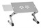 Стол для ноутбука Cactus CS-LS-T8 серебристый (27x42см) - фото 117868