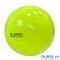 Мяч для художественной гимнастики однотонный, d=19 см (желтый) - фото 119041