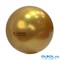 Мяч для художественной гимнастики однотонный, d=19 см (золотой) - фото 119044