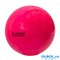Мяч для художественной гимнастики однотонный, d=19 см (розовый) - фото 119047