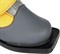 Ботинки лыжные 75мм KIDS серо-желтый р. 36 - фото 119552