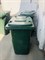 Бак / контейнер для мусора с крышкой и с колесами 240 л зеленый - фото 122621