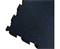 Коврик резиновый черный 500х500, толщина 15мм SPL1014 - фото 124882