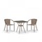 Комплект плетеной мебели T282BNT/Y137C-W56 Light brown 2Pcs - фото 136184