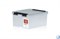 Ящик пластиковый с крышкой "RoxBox" 2,5 л, прозрачный 210х170х105мм - фото 95727