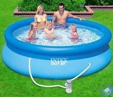 Надувной бассейн Intex 28142 с фильтр-насосом (396Х84см) - фото 101350