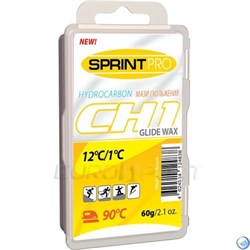 Мази скольжения SPRINT PRO. CH1 Yellow (+12 +1°C). 60г - фото 101803