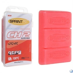 Мази скольжения SPRINT PRO. CH2 Red (+2 -4°C). 60г - фото 101804