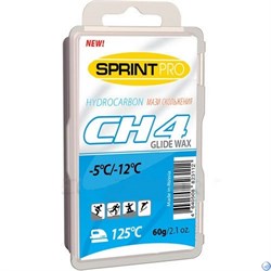 Мази скольжения SPRINT PRO. CH4 Blue (-5 -12°C). 60г - фото 101808