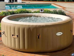 Intex 28428 Надувной СПА бассейн / Бассейн -джакузи PureSpa Bubble Therapy   (216x71) - фото 104438