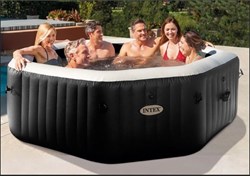 Intex 28462 Надувной СПА бассейн / Spa бассейн-джакузи гидромассажный + хлоргенератор (218х71см) - фото 104468