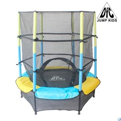 Батут DFC JUMP KIDS 55" желт/син, сетка (137см), 55INCH-JD-YB - фото 107351