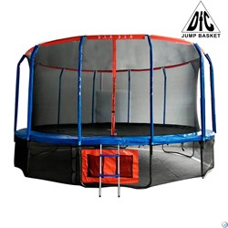 Батут DFC JUMP BASKET 14ft внутр.сетка, лестница (427cм) 14FT-JBSK-B - фото 107727