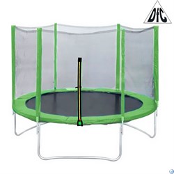 Батут DFC Trampoline Fitness 12ft наружн.сетка, св.зел. (366см) 12FT-TR-LG - фото 107756