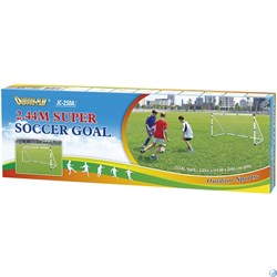 Ворота игровые DFC 8ft Super Soccer GOAL250A  244 х 96 х 130 см - фото 108351