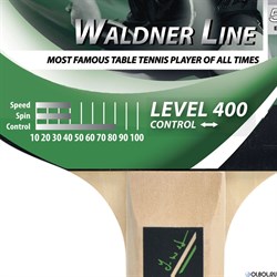 Набор DONIC Waldner 400 (2 ракетки, 3 мячика Elite 1*) 788492 - фото 110555