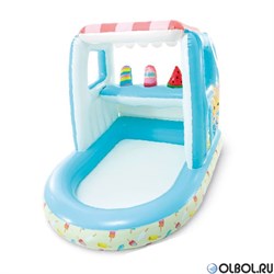 Детский бассейн Intex 48672 Ice Cream Stand Playhouse (127х102х99) - фото 112514