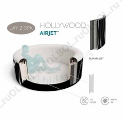 Надувной СПА бассейн (джакузи) Hollywood Bestway 60059 (196х66 см) - фото 115646