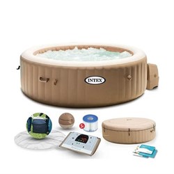 Intex 28428 Надувной СПА бассейн / Бассейн -джакузи PureSpa Bubble Therapy   (216x71) - фото 122232