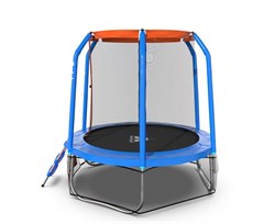 Батут DFC JUMP BASKET 6ft внутр.сетка, лестница (183cм) 6FT-JBSK-B - фото 122530