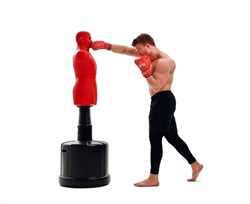 Манекен Boxing Punching Man-Medium TLS-BR (красный) - фото 125963