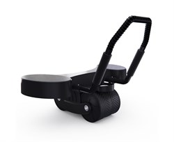 Тренажёр для пресса AB Roller SND чёрный с ковриком 34 х 17 x 0.6 cм SND-Blck - фото 127710