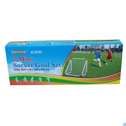 Ворота игровые DFC mini х 2 GOAL7219A 78 х 68 х 53 см - фото 92114