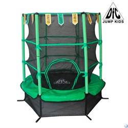 Батут DFC JUMP KIDS 55" зеленый, сетка (137см),  55INCH-JD-G - фото 92174