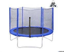 Батут DFC Trampoline Fitness 6ft наружн.сетка, синий (183см) 6FT-TR-B - фото 94158