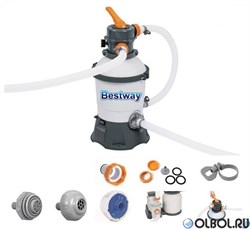 Bestway 58515 / Песочный фильтр насос для бассейна (3596 л/ч) - фото 99200