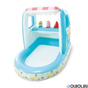 Детский бассейн Intex 48672 Ice Cream Stand Playhouse (127х102х99)