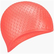 E36877-4 Шапочка для плавания силиконовая Bubble Cap (Коралловый)