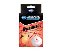 Мячики для н/тенниса DONIC AVANTGARDE 3* 40+, 6 штук, оранжевый 658038