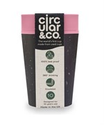 Стакан черный и хихикающий розовый circular&co 8oz (237 мл) (bgp-8oz)