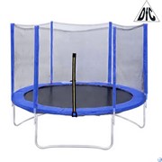 Батут DFC Trampoline Fitness 14ft наружн.сетка, синий (427см) 14FT-TR-B