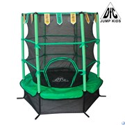 Батут DFC JUMP KIDS 55" зеленый, сетка (137см),  55INCH-JD-G