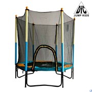 Батут DFC JUMP KIDS 60&quot; желт/син, сетка (150см), 60INCH-JD-BY