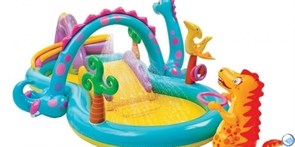 Игровой центр Dinoland Play Center Intex 57135 (302х229х112)