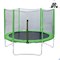 Батут DFC Trampoline Fitness 12ft наружн.сетка, св.зел. (366см) 12FT-TR-LG - фото 107756