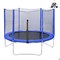 Батут DFC Trampoline Fitness 12ft наружн.сетка, синий (366см) 12FT-TR-B - фото 108059