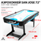 Игровой стол - аэрохоккей DFC San Jose 72" JG-AT-17208 - фото 128330