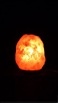Соляной светильник Stya Gold 1-2 кг с диммером - фото 100996