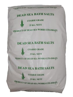 Соль для ванны и SPA процедур Мёртвого моря (Израиль)  25кг - фото 101266