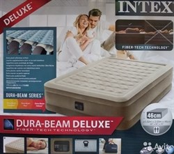 Кровать надувная Intex 64428 + насос встр. (152х203х46) - фото 101357 Кровать надувная Intex 64428 + насос встр. (152х203х46) - фото 101357